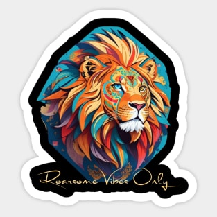 Roarsome Vibes Only Sticker